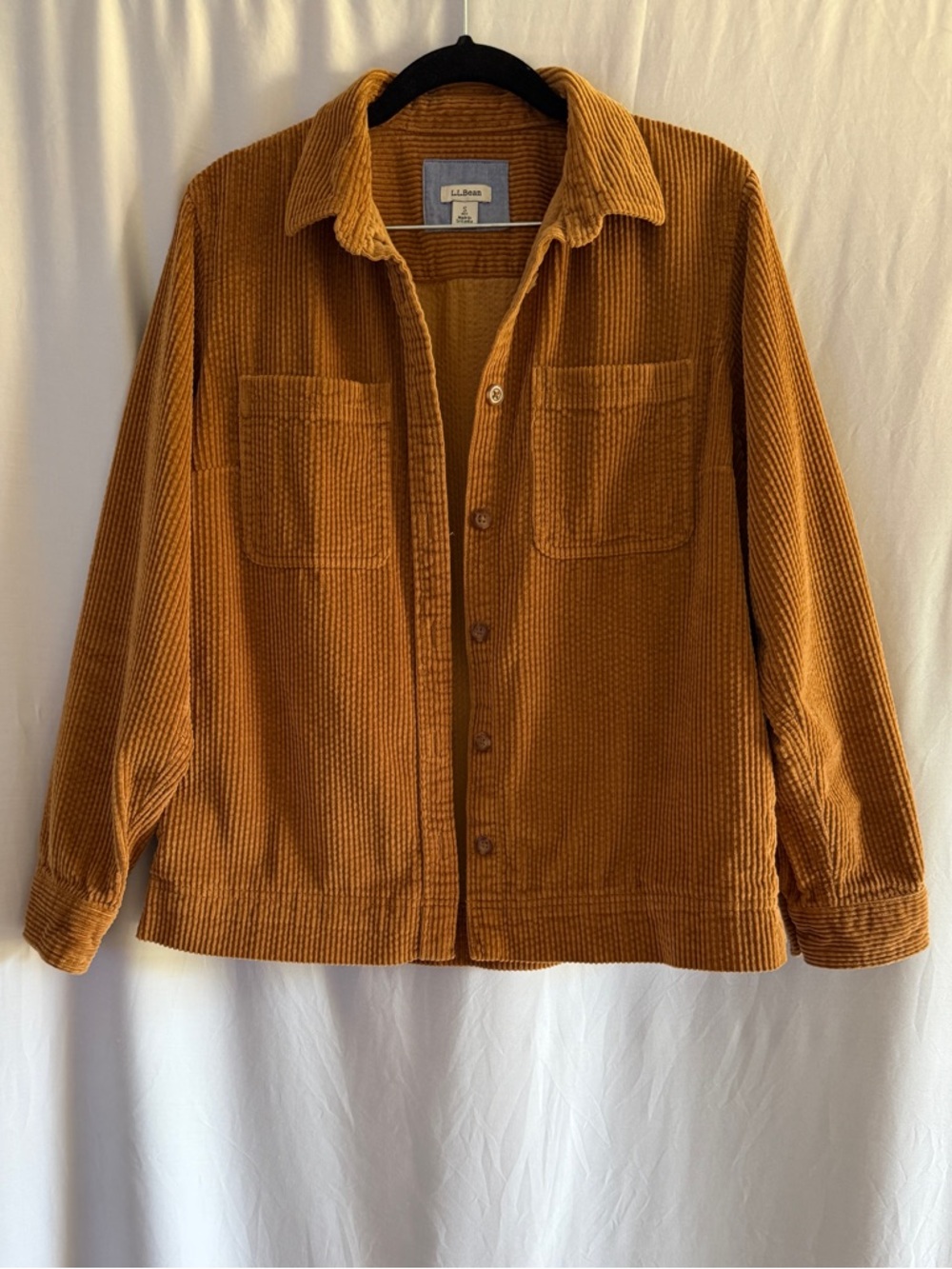 L.L. Bean Corduroy Button Up Size SP